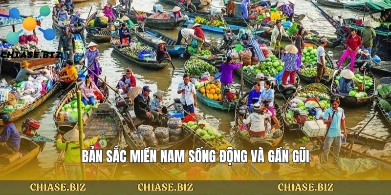 Bản sắc miền nam sống động và gần gũi