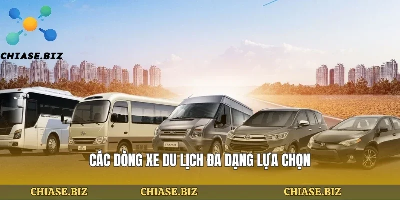 Các dòng xe du lịch đa dạng lựa chọn