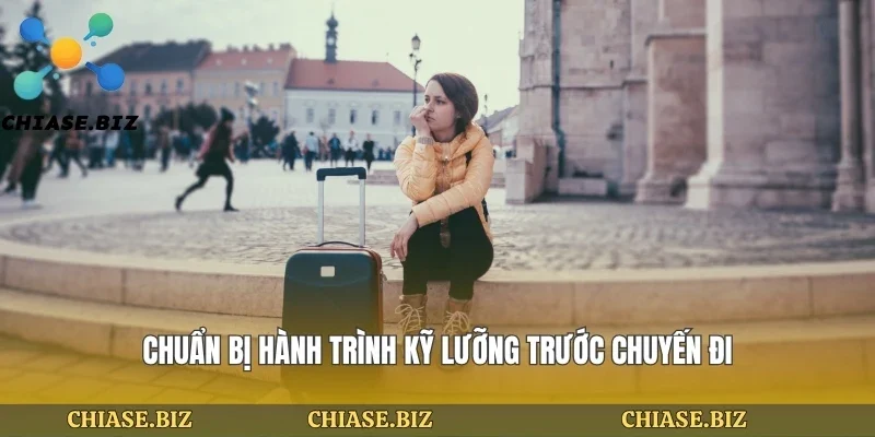 Chuẩn bị hành trình kỹ lưỡng trước chuyến đi
