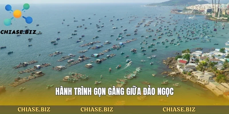 Hành trình gọn gàng giữa đảo ngọc
