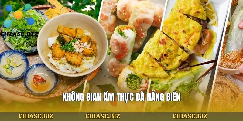 Không gian ẩm thực đà nẵng biển